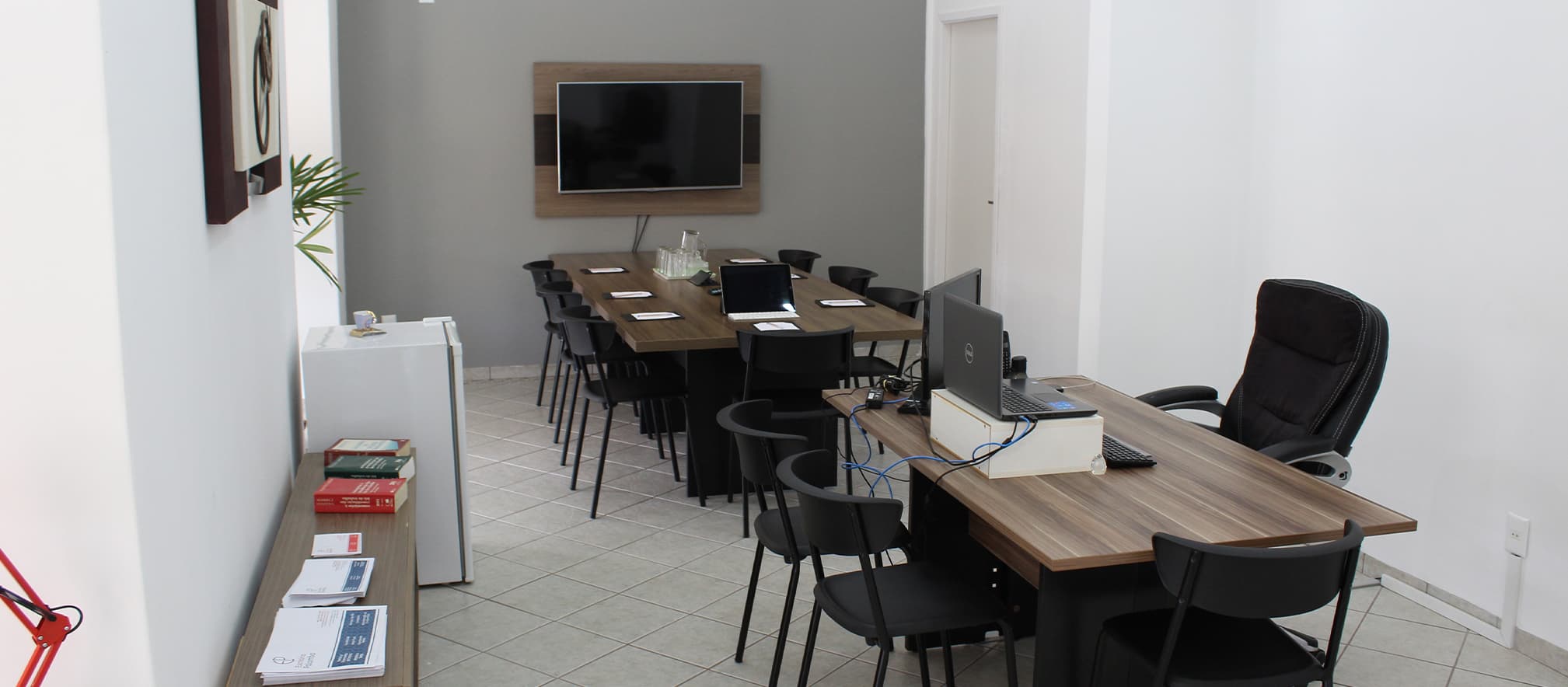 Sala de reunião do Escritório Palombo